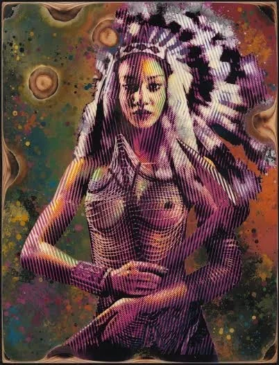Goldie 'Apache Girl' Print Available