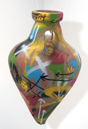 Martin Whatson Hand Embellished 'Vase' Available
