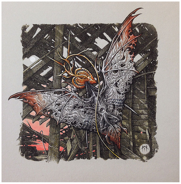 Aaron Horkey 'Tea For One' Original Available