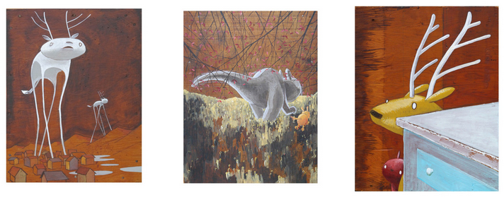 Jay Ryan 'Awkward Coincidence, Best Friend + Lurking Nomblers' Pwints Available