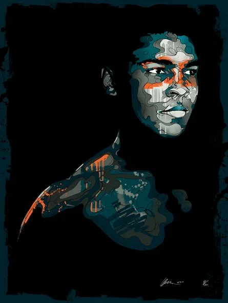 Mitchy Bwoy AMAZING 'Muhammad Ali' Print Available