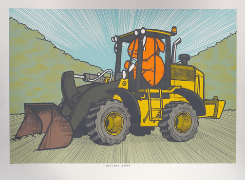 Jay Ryan 'Front End Loader' Print Available
