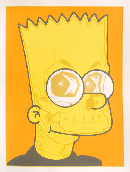 Brian Ewing 'Bart Simpson' + 'Milhouse Van Houten' Prints Available