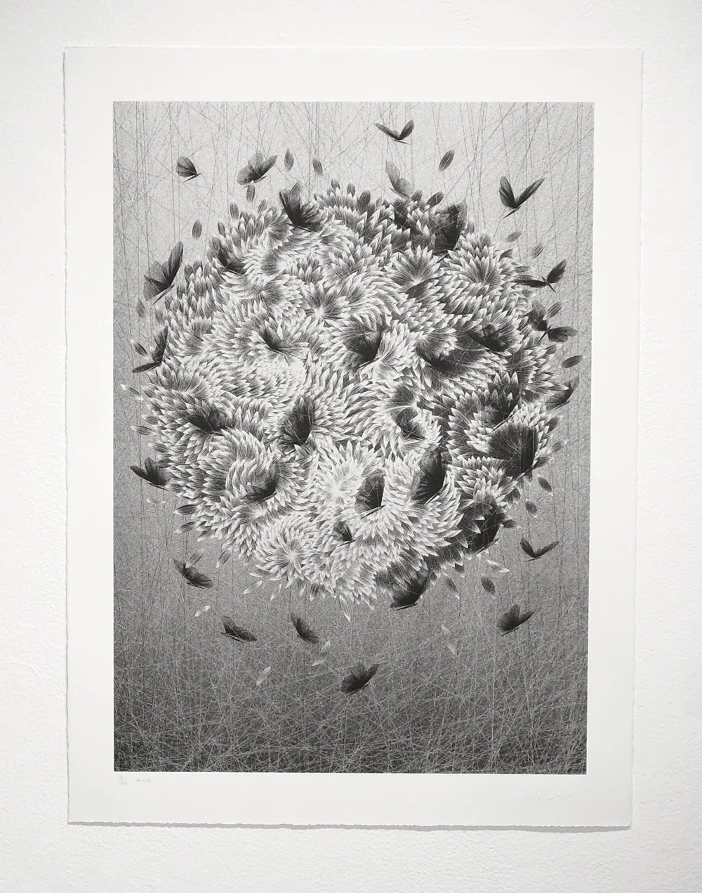 Kai And Sunny 'Black Angels' Silver or Copper Prints Available