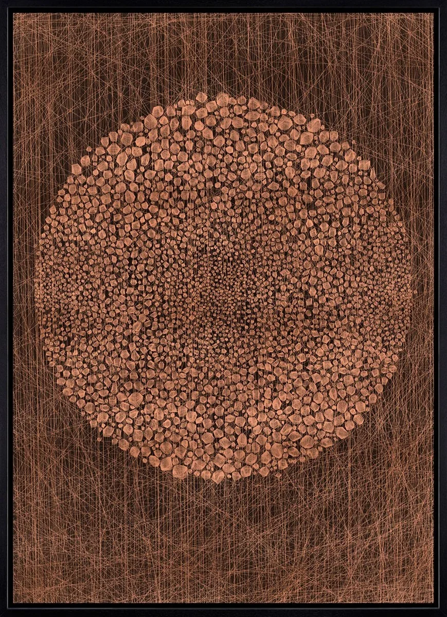 Kai And Sunny 'Copper Stone Circle' Print Available