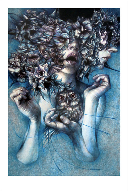 Marco Mazzoni 'Malalingua' Print Available