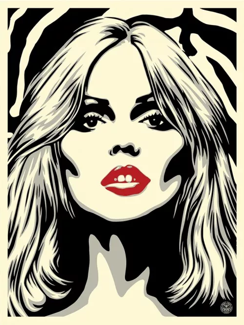 Obey 'Bleeding Gums Blondie' Print Release Available TODAY
