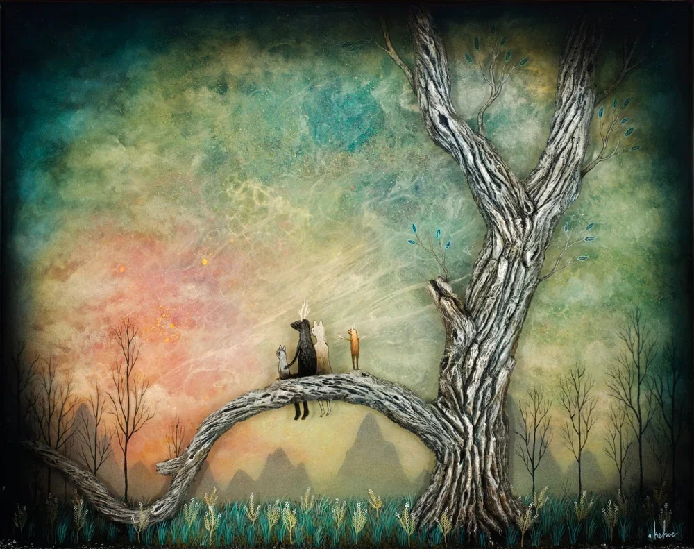 Andy Kehoe 'Together In Love And Wonder' Framed Print Available