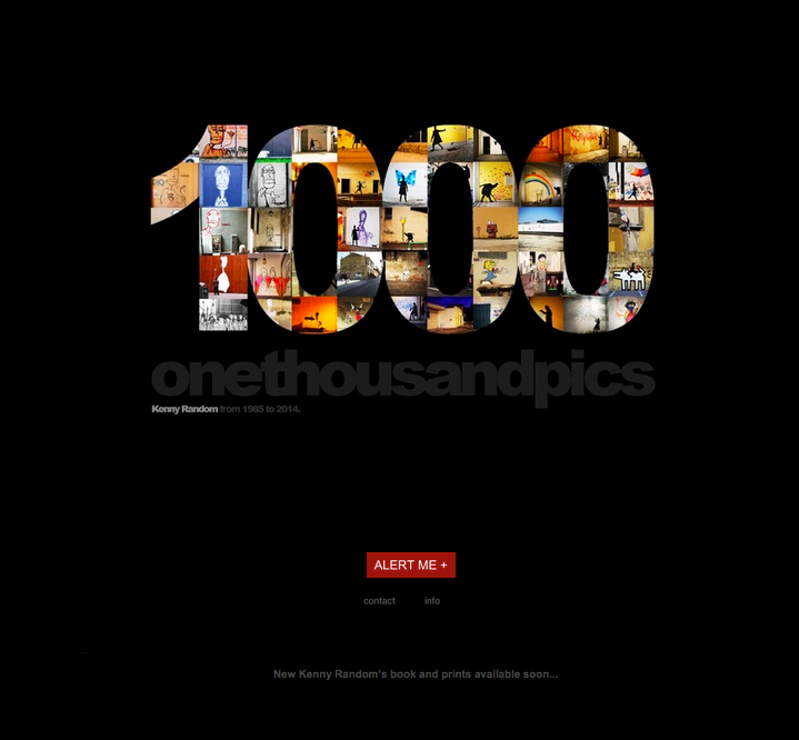 Kenny Random '1000 - One Thousand Pics' This Looks Promising...