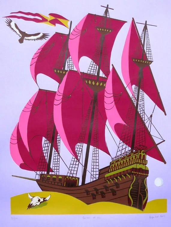 Roger Peet 'Fastest Of All' Print Available