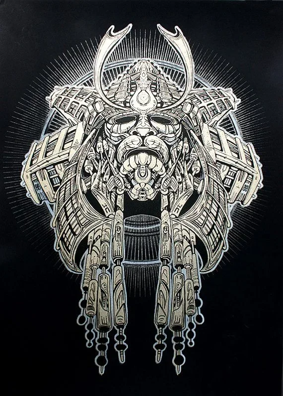 Rhys Wootton STUNNING 'Samurai' Print Available