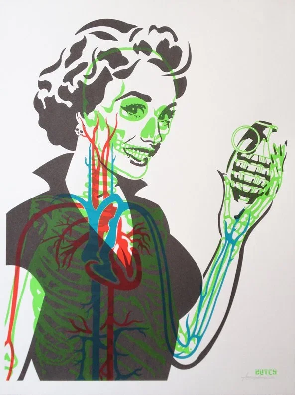 Hutch 'Ready In The Can Xray' Print Available