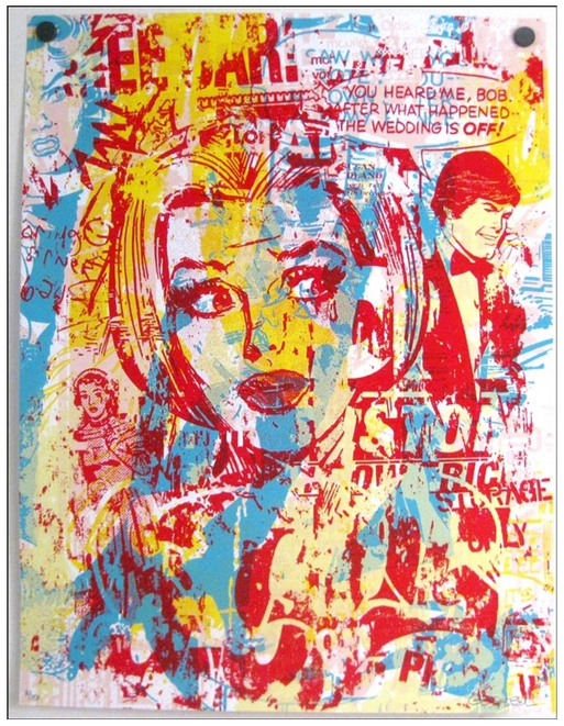 Greg Gossel 'The Wedding Is Off' (Red) Print Available