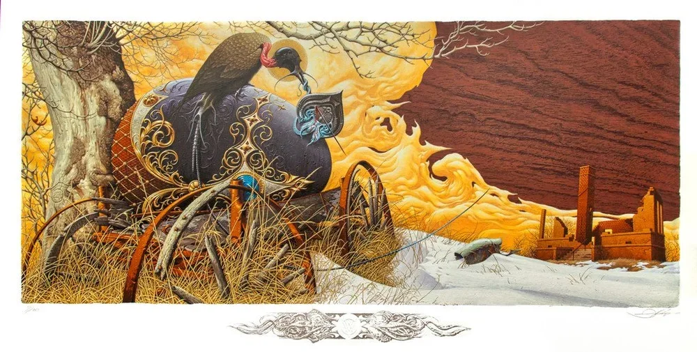 Aaron Horkey 'The Croatoan' Print Available NOW