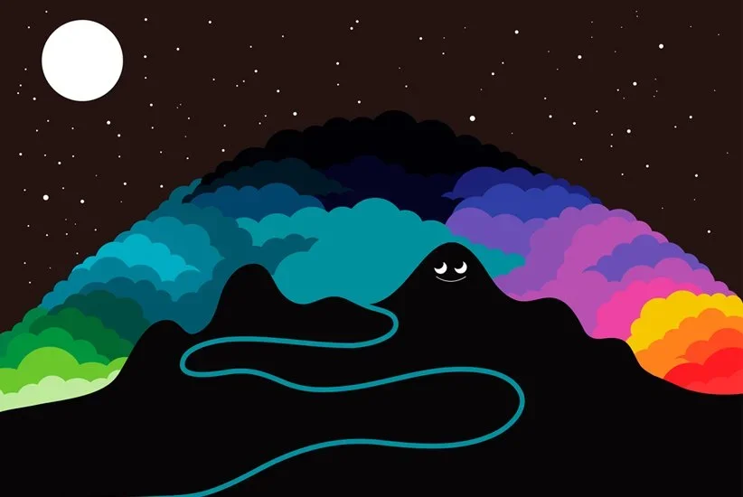 Brett Wilkinson 'Cloud Mountain' Print Available