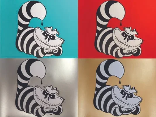 SNiPT 'Cheshire Skellington' Prints Available