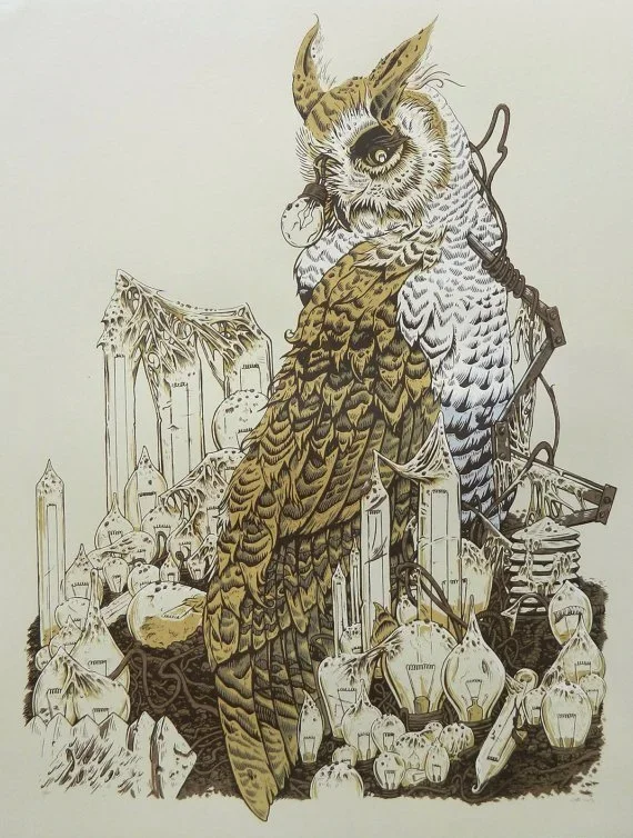 Andrew Ghrist 'Filaments' ANOTHER AMAZING Print Available