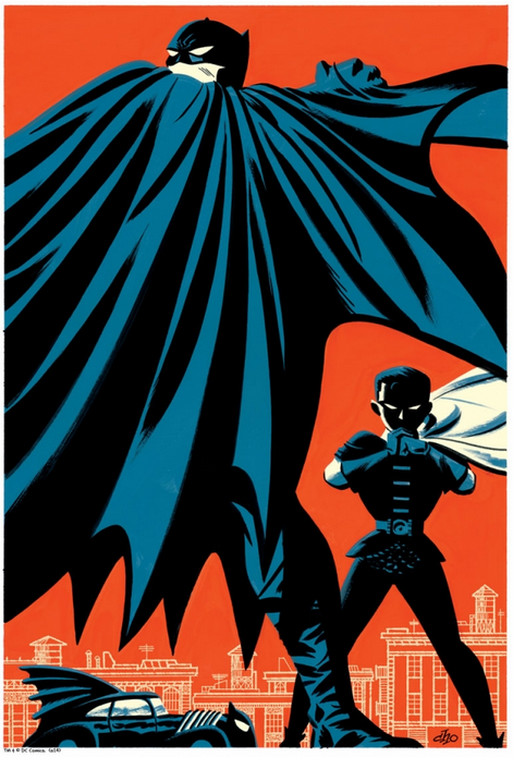 Mike Cho 'Batman + Robin' Print Available