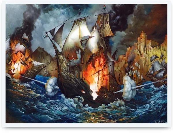 Esao Andrews 'The Gypsies Standoff' Print Release Details