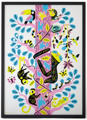 Till Hafenbrack 'Sloth' Print Available