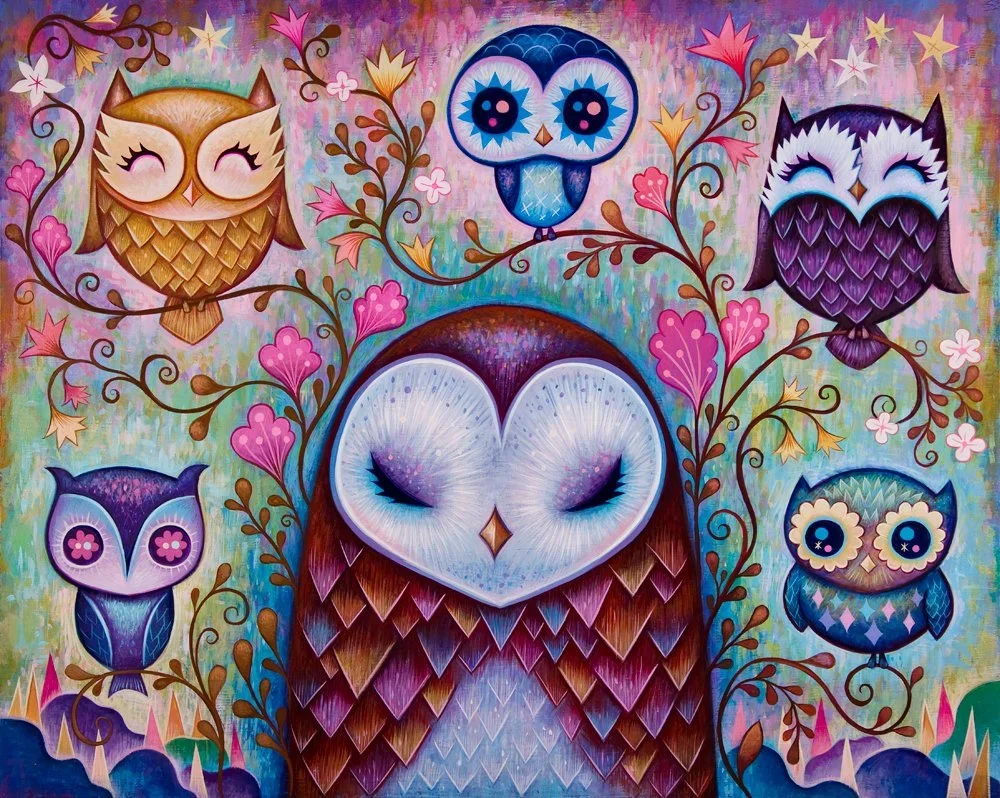Jeremiah Ketner 'The Great Big Owl' Print Available