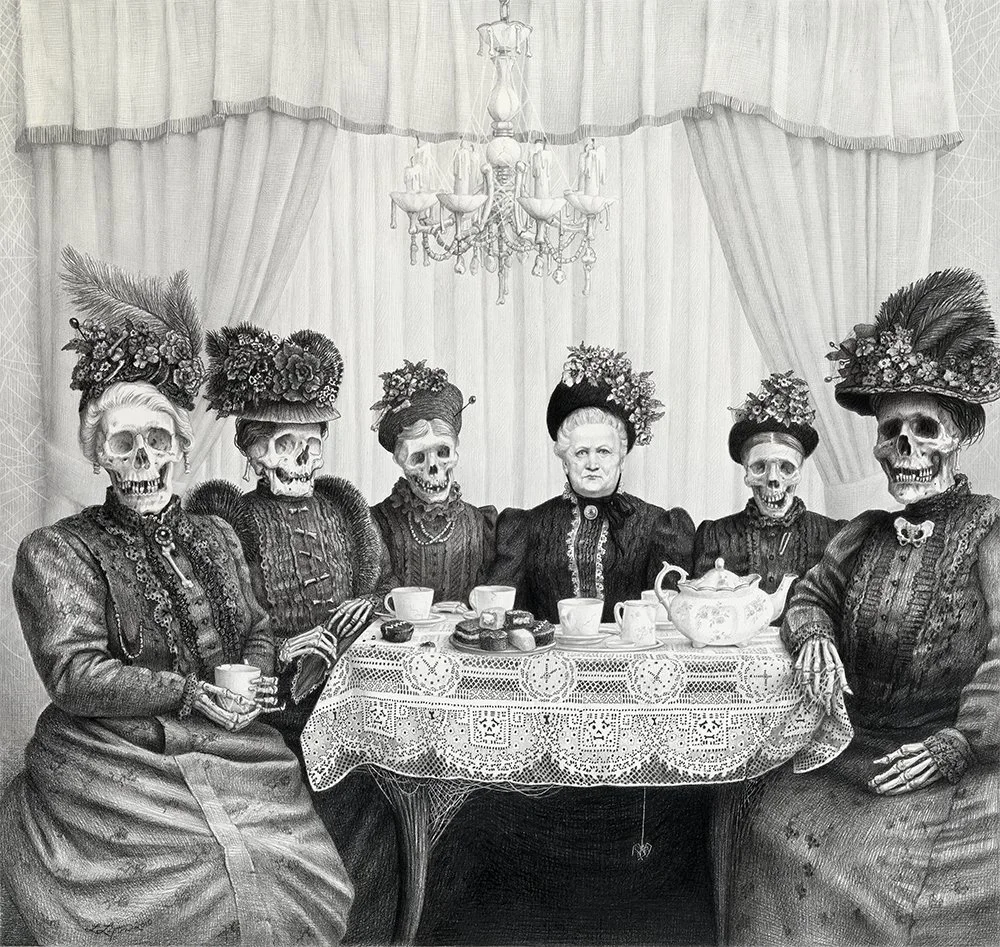 Laurie Lipton 'Bone China' Print Available
