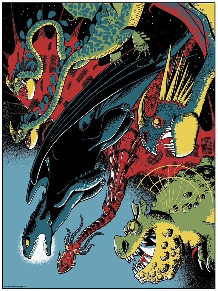 James Silvani 'Dragons Unite' Print Release Details