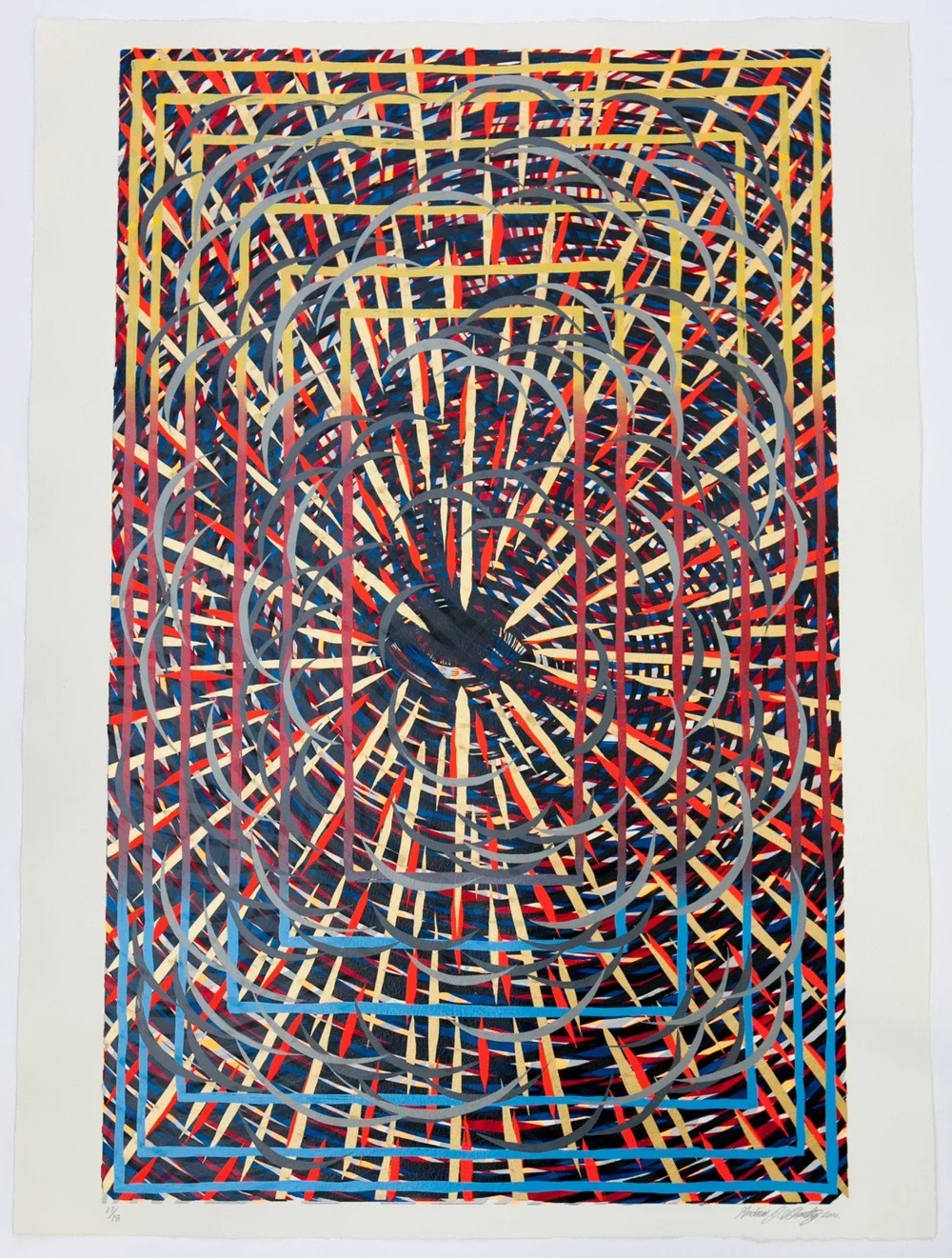 Andrew Schoultz 'Spinning Eye' Print Available