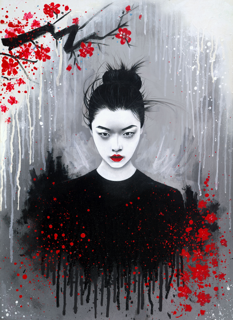 Bex Cassie 'Cherry Blossom' Print Available