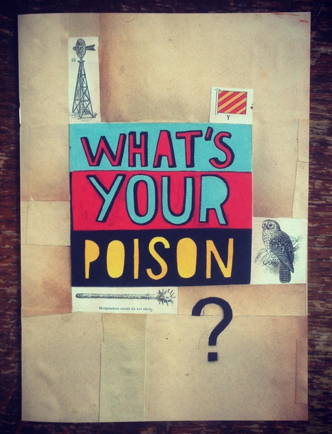 David Shillinglaw 'Whats Your Poison' Zine Available