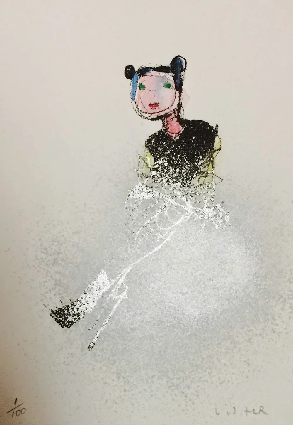 Anthony Lister 'Sitting Pretty' HPM Available NOW