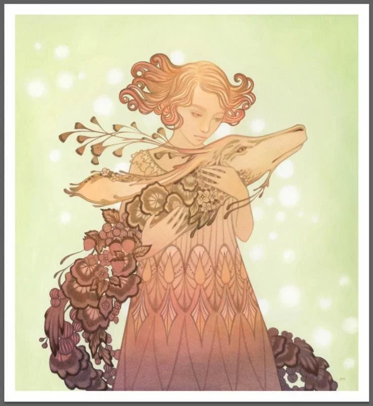 Amy Sol 'Garden Spirit' Print Available