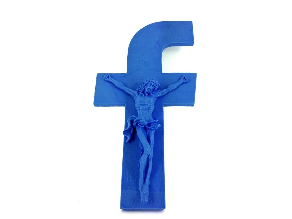 Imbue 'New Religion' FACEBOOK Sculpture Available