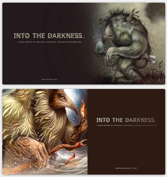 Dan May 'Into The Darkness' Series SNEAK PEAK