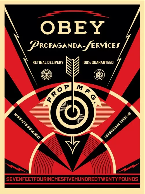 Obey 'Propaganda Services Eye' Print Release Details