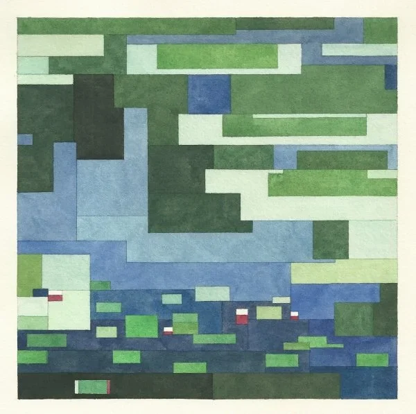 Adam Lister 'Monet's Water Lillies' + 'Dali's Persistence Of Memory' Originals Available