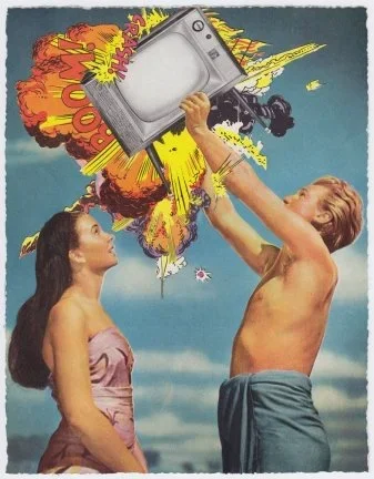 Maria Riveno 'Boom Box' Print Available