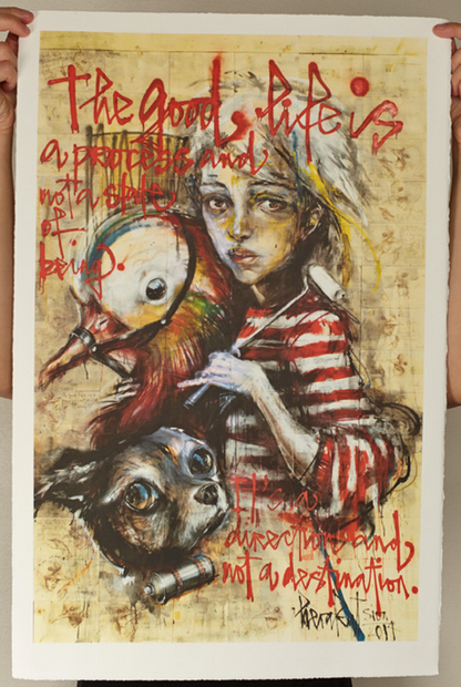 Herakut 'Good Life' Print Available