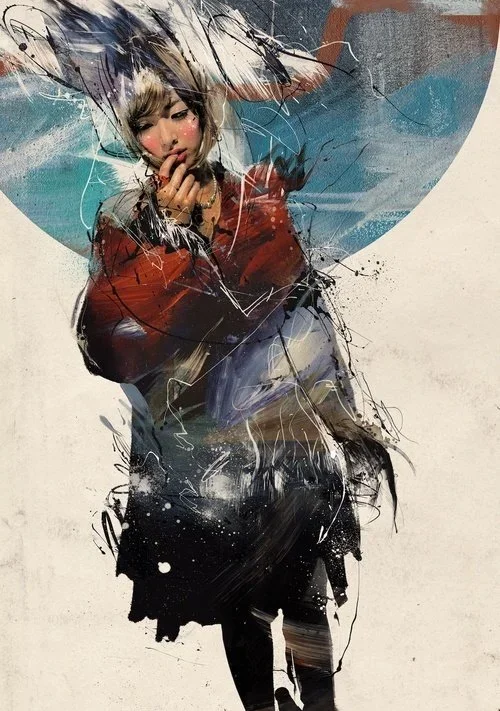 Russ Mills 'Margin Walker' STUNNING Original Available