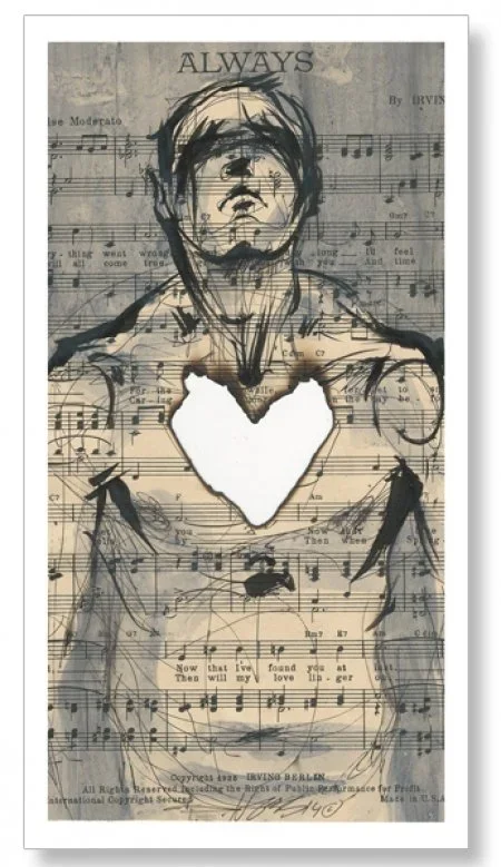 Derek Hess 'Always' Print Available