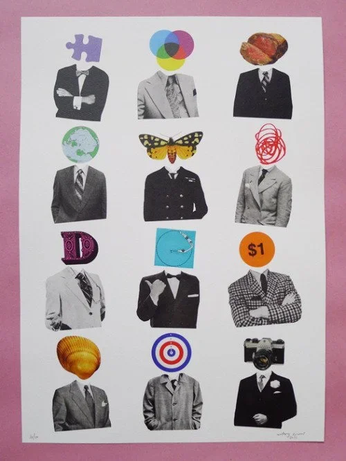 Anthony Zinonos 'Heads Of State' Print Available