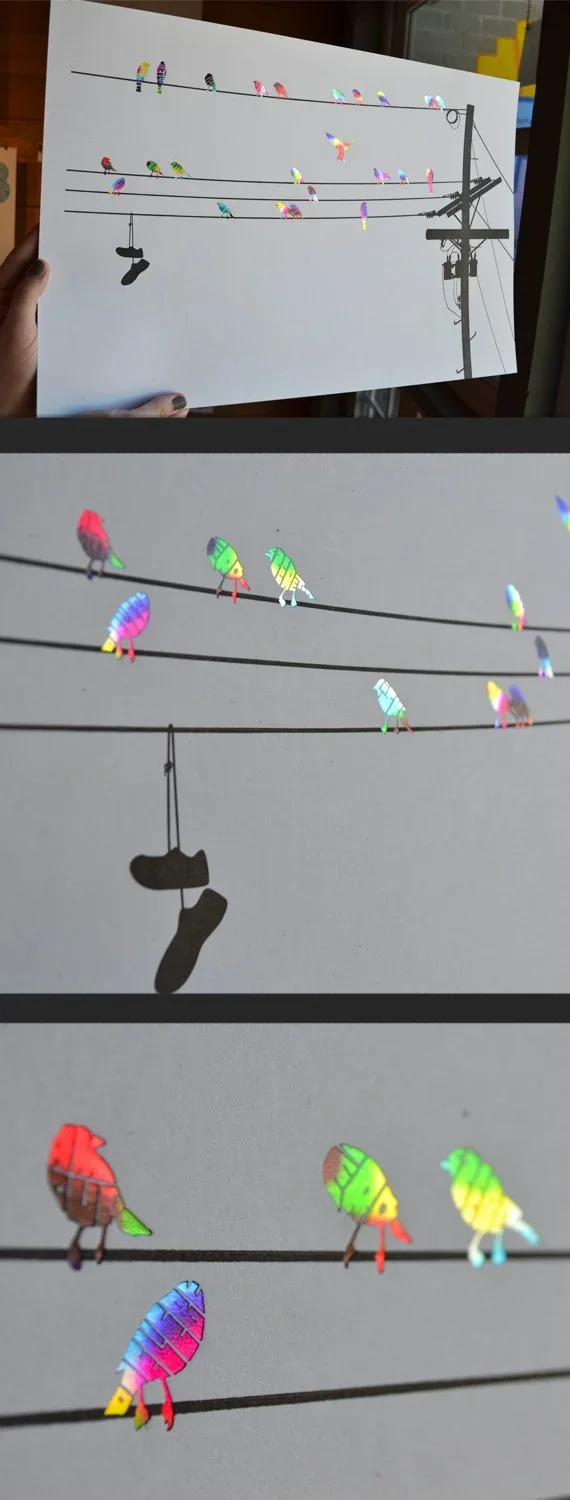 5 Spot Derby 'Lovebirds' Print Available