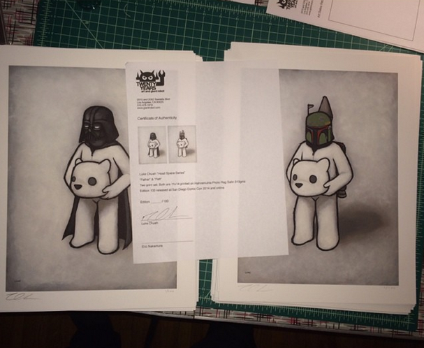 Luke Chueh 'Star Wars' SDCC Exclusive SNEAK PEEK