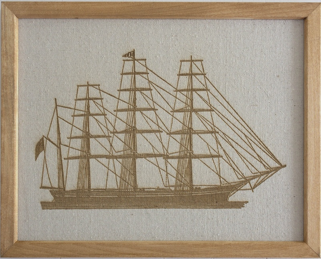 163 Design 'Ship' Print Available