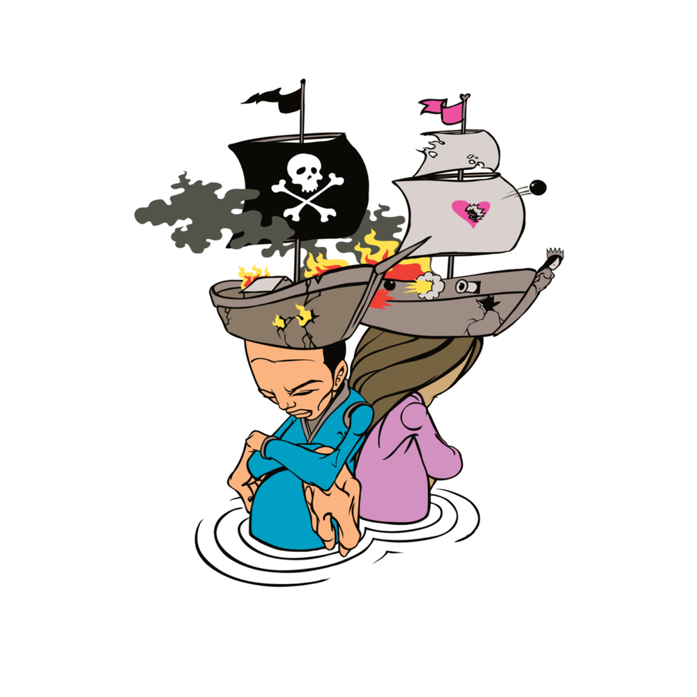 Sam Flores 'Marital Dispute' Print Available