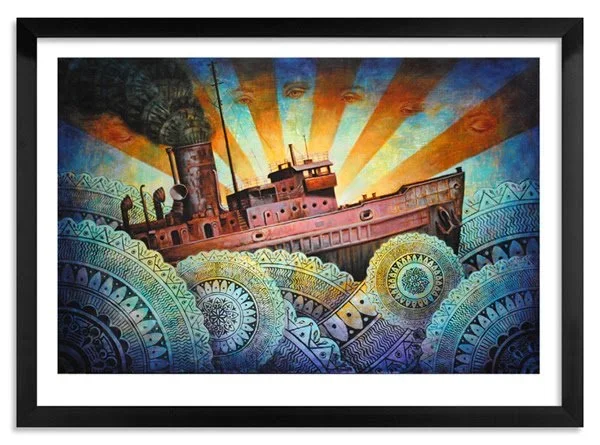 Beau Stanton 'Precarious Voyage' Print Available