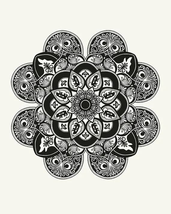 Bungaloo 'Mandala' Print Available