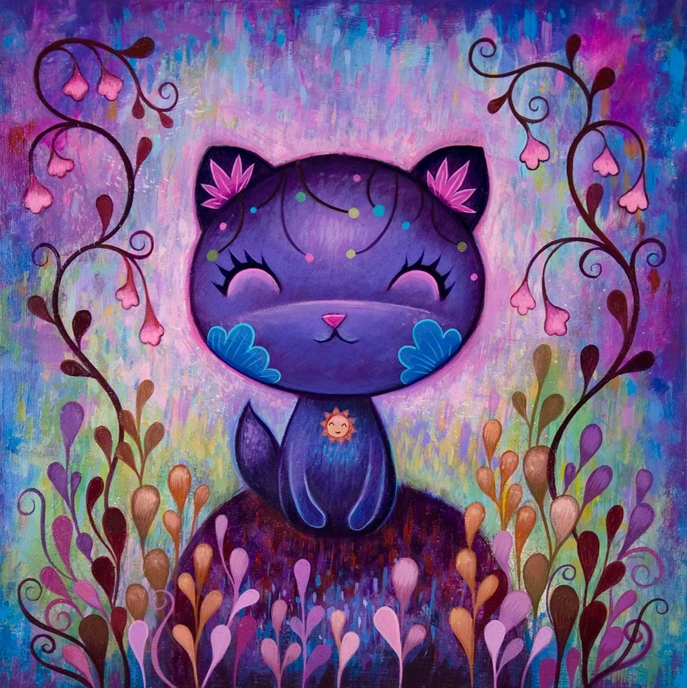 Jeremiah Ketner 'Flower Kitty' Print Release Details