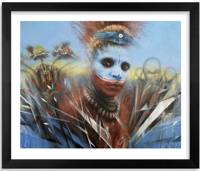 Dale Grimshaw 'Disneys World' Print Available