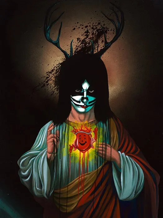 Robert Bowen 'Jesus Criss' Print Available